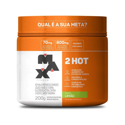 2Hot 200G Limão - Max Titanium