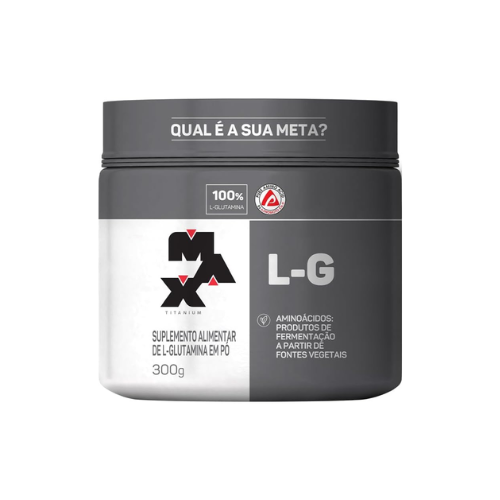 Glutamina L-G 300 G - Max Titanium
