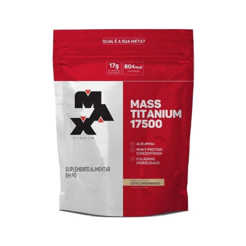 Mass Titanium (1,4Kg) Leite Condensado - Max titanium