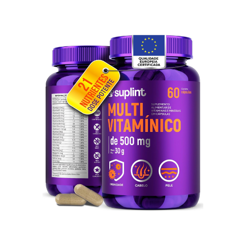 Multivitamínico 500 MG - Suplint