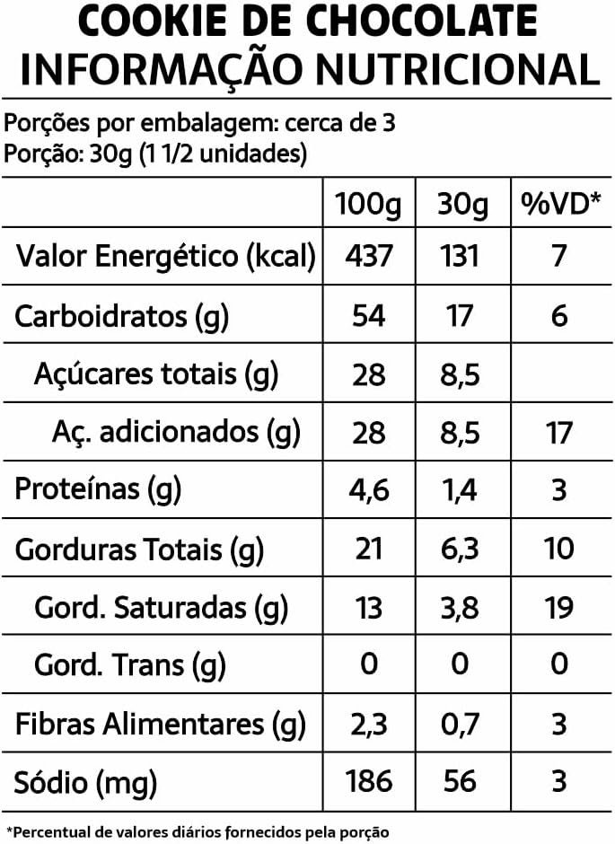 Cookies de Chocolate - Belive - Imagem 2