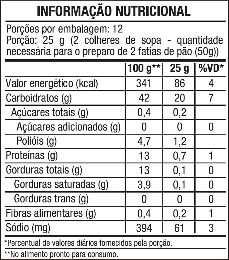 Mix Pão Sem Glúten Tradicional 300g - Vitao - Imagem 2