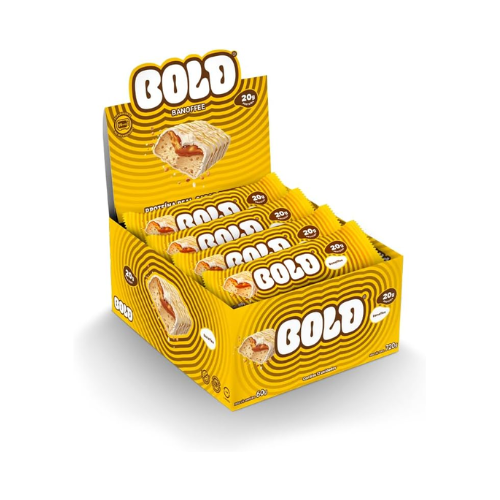 Barra de Proteína Banoffee - Caixa com 12 unidades - Bold