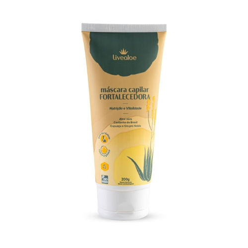 Máscara Capilar Fortalecedora 200g - LiveAloe
