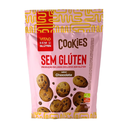 Cookies Sem Glúten Cacau 80G - Vitao