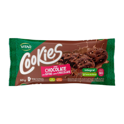 Cookies integral chocolate 60g - Vitao