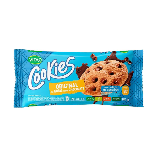 Cookies Tradicional Zero 60g - Vitao