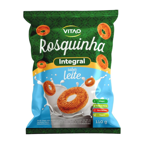 Rosquinha integral leite - Vitao