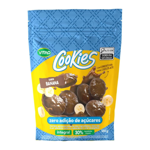 Cookies Banana Chocolate 150G - Vitao
