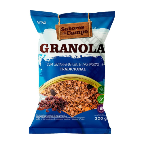 Granola Tradicional 200G - Vitao
