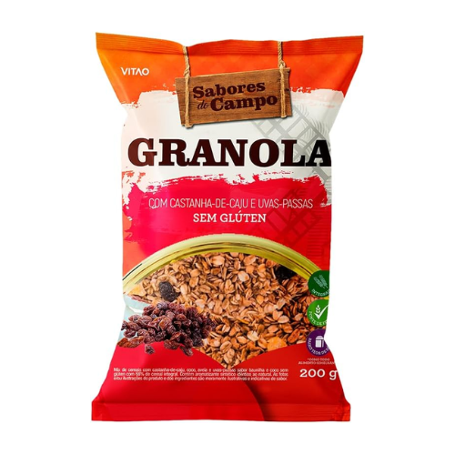 Granola Castanha de Caju 200G - Vitao