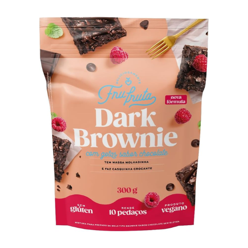 Frufruta Mix Brownie Sem Gluten 300G - Vitao