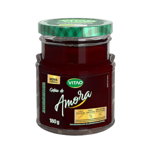 Geleia Zero Amora 180g - Vitao