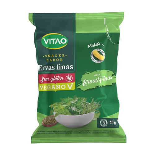 Snack Integral Ervas Finas 40g - Vitao