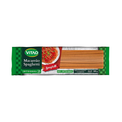 Macarrão Integral Spaguetti 500g - Vitao