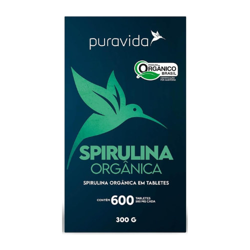 Spirulina Premium Frasco 300g - Puravida
