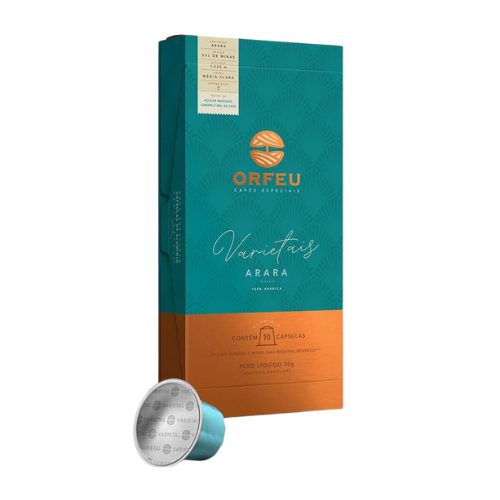 Cápsulas de Café Arara Nespresso com 10 cápsulas - Orfeu
