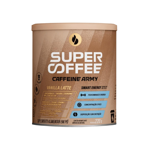 Supercoffee Vanilla Latte (220g) - Caffeine Army