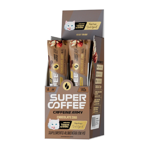 Supercoffee Língua de Gato (140g) Caffeine Army