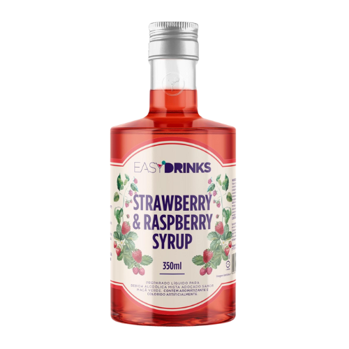 Xarope de 350ml (Morango e Framboesa) - Easy Drinks