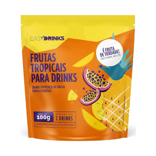 Frutas Tropicais para Drinks (100g) - Easy Drinks