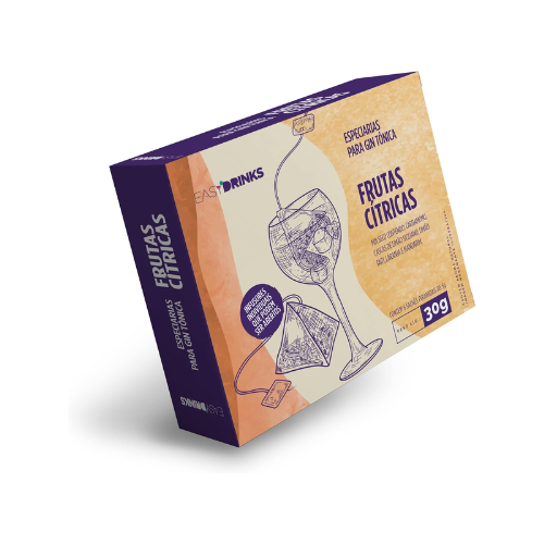 Sachê piramidal de Especiarias de Frutas Cítricas - Easy Drinks