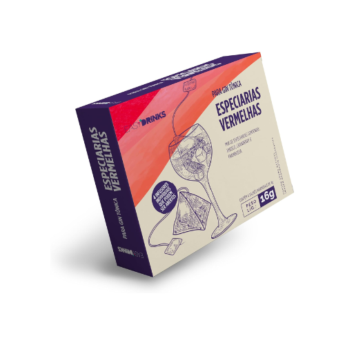 Sachê Piramidal de Especiarias Vermelhas - Easy Drinks
