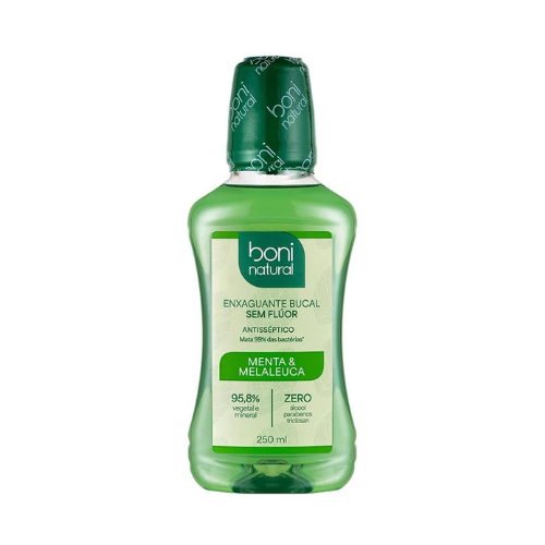 Enxaguante Bucal Natural De Menta 250ml - Boni Natural