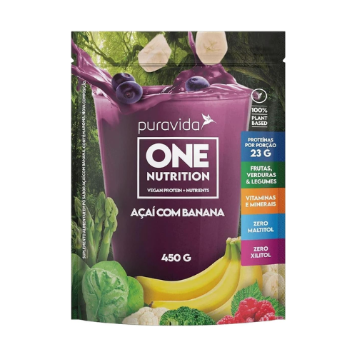 One Nutrition Açaí com Banana 450g - Puravida