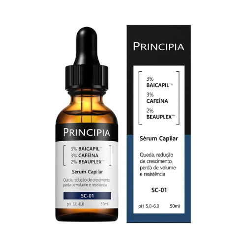 Sérum Capilar Antiqueda - Baicapil + Cafeína SC-01 50ml - Principia
