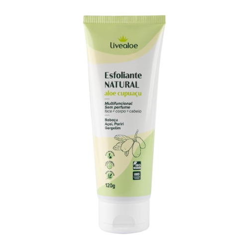 Esfoliante Natural 120g - LiveAloe