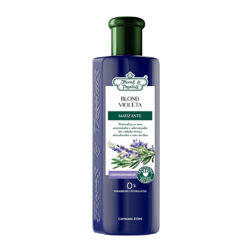 Condicionador Matizante Blond Cinza 310Ml - Flores & Vegetais