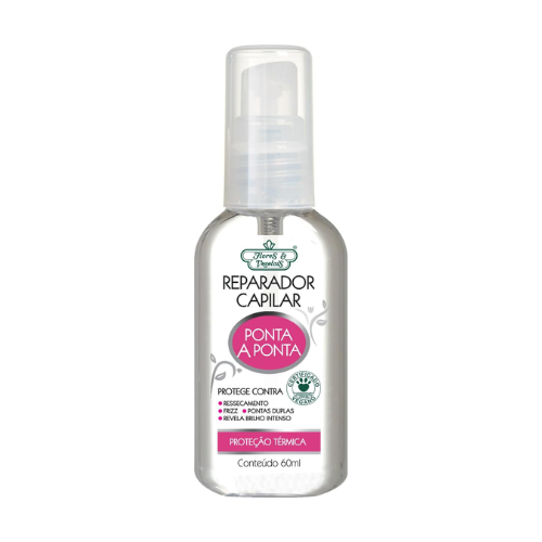 Reparador Capilar Ponta A Ponta 60Ml - Flores & Vegetais