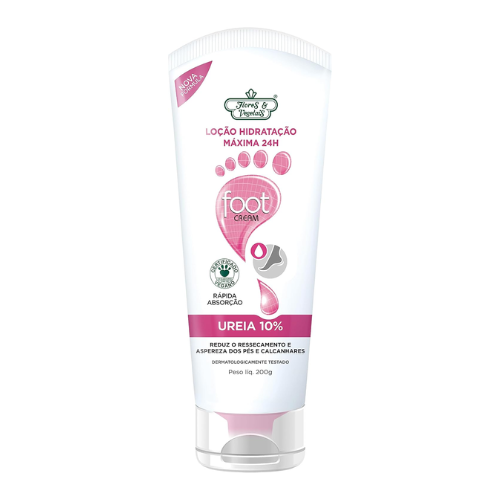 Loção Hidratante Pé 200g - Flores & vegetais