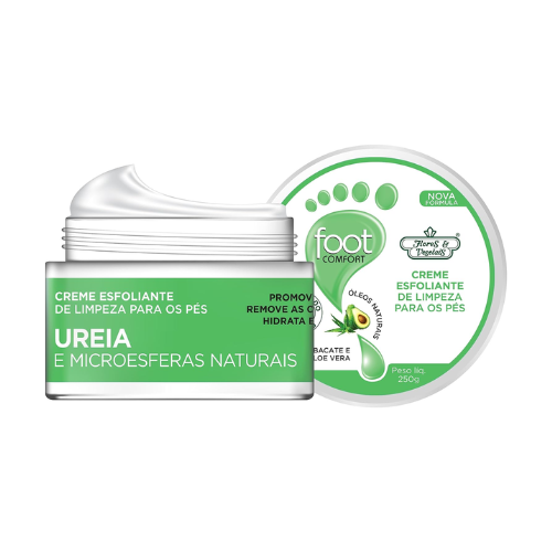 Creme Esfoliante Desodorante Para Os Pés 250G - Flores & Vegetais