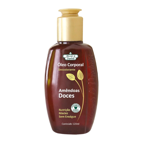 Óleo Corpo Amêndoas 120Ml - Flores & Vegetais