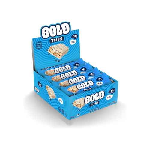 Barra de Proteína Thin Cookies & Cream - Bold