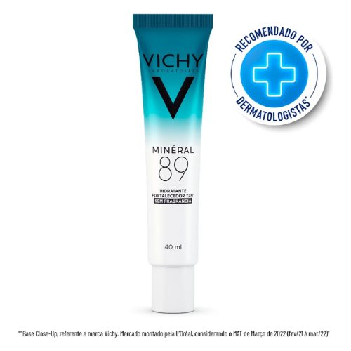 Hidratante Facial Minéral 89 Creme 40ml - Vichy