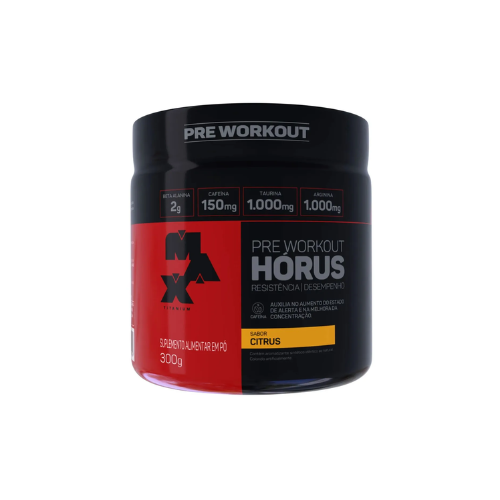 Pré-treino Citrus 300g - Max Titanium
