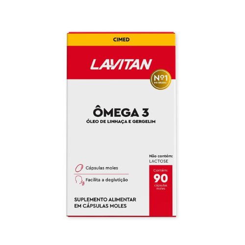 Omega 3 Lavitan 90 Cápsulas - Cimed