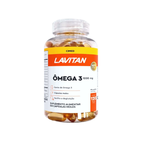 Lavitan Óleo De Peixe Ômega 3 120 Cápsulas - Cimed