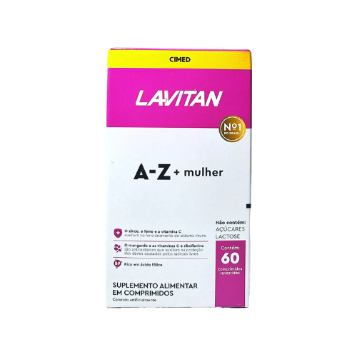 Lavitan A-Z Mulher com 60 Comprimidos - Cimed
