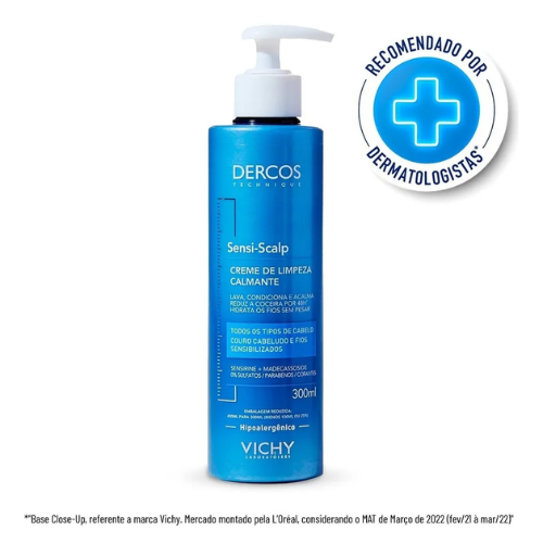 Creme De Limpeza Capilar Sensi Scalp 300ml - Vichy