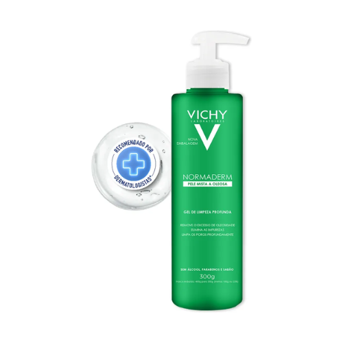 Gel de Limpeza Profunda Pele Mista e Oleosa 300g - Vichy