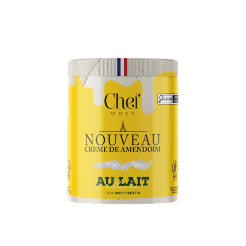 Pasta De Amendoim Premium + Whey Protein Sabor Leitinho 600g - Chef Whey