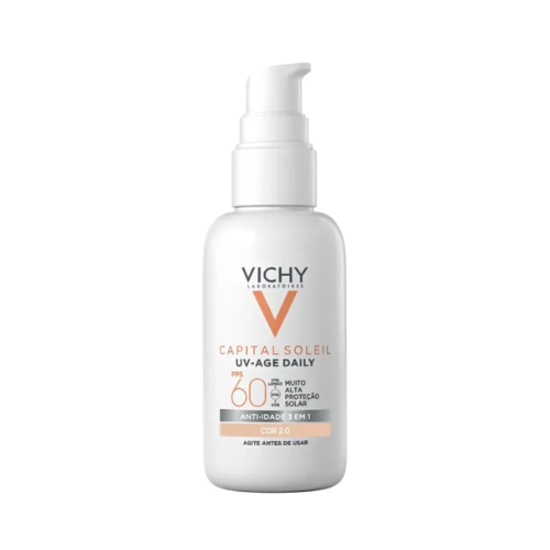 Protetor Solar Facial Anti-Idade FPS60 40g - Vichy