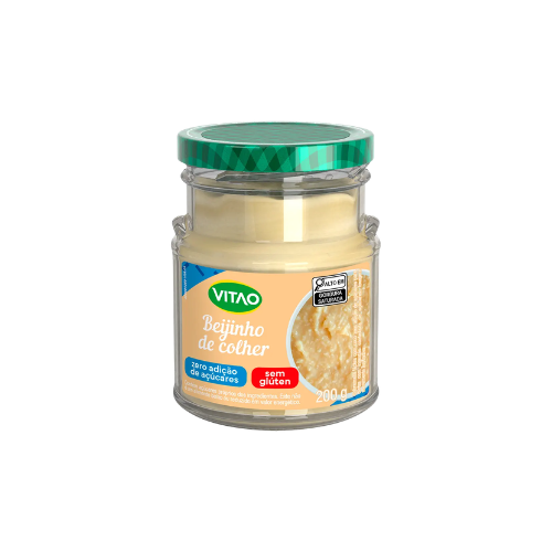 Beijinho De Colher Zero Açúcar 200g - Vitao