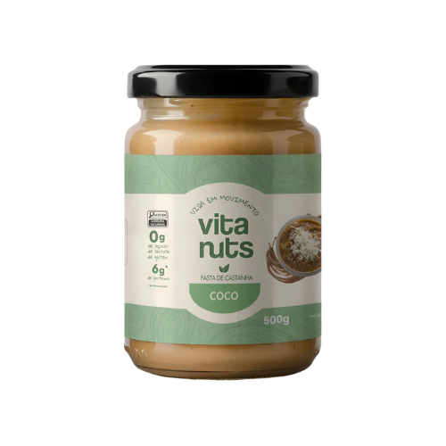 Pasta Castanha De Caju E Coco 500g - Vitanuts