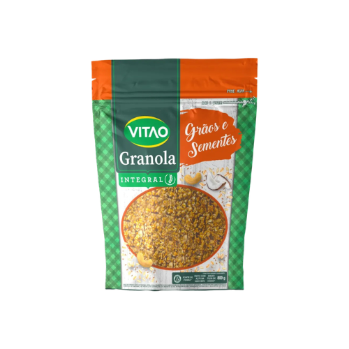 Granola Grãos E Sementes Integral 800g - Vitao